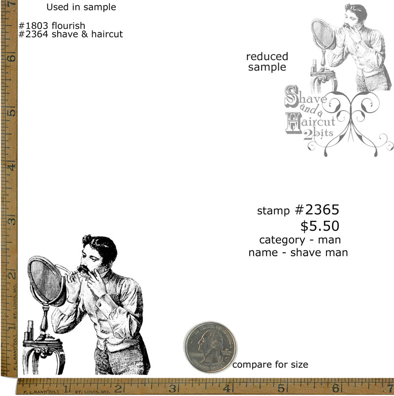 #2365 - Shave Man - Man